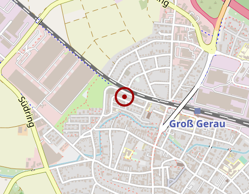 Karte: Gelenkzentrum Rhein-Main