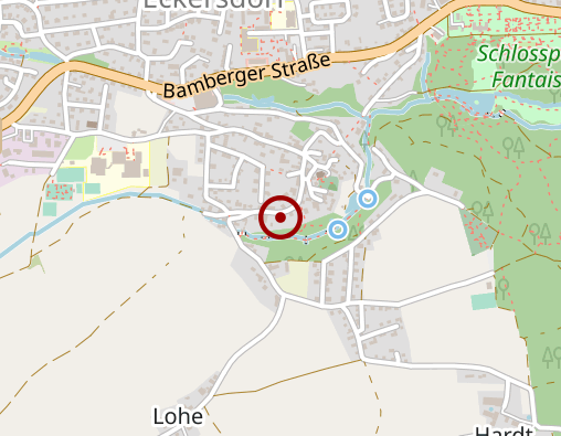 Karte: Diakonie Sozialstation Eckersdorf fürs Rotmaintal und den Hummelgau