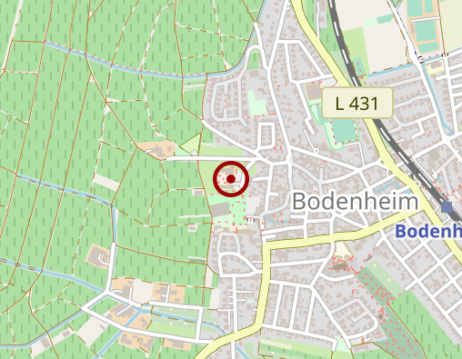 Karte: Caritasverband Mainz e.V. Tagespflege St. Alban