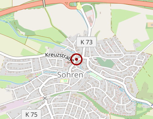 Karte: Gesundheitszentrum Hunsrück Niedersohren