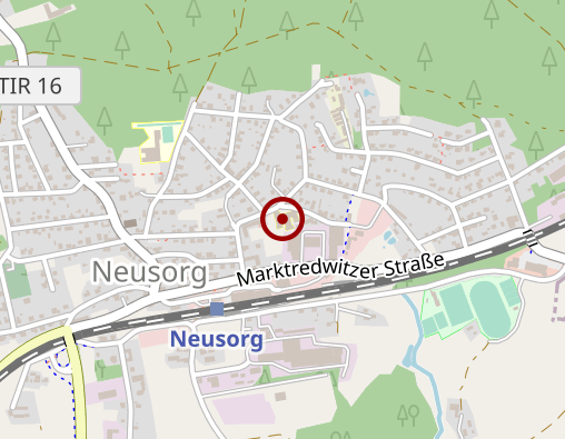 Karte: Sozialteam PfegeWohnen Neusorg