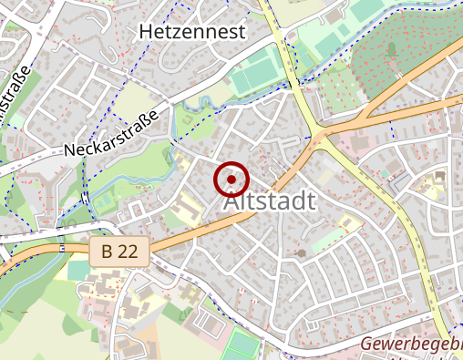 Karte: Zuhause in der Wallstraße