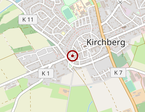 Karte: Gesundheitszentrum Hunsrück Kirchberg