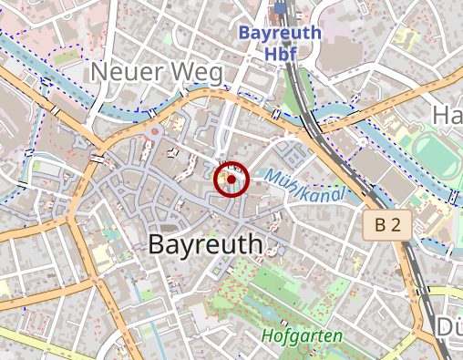 Karte: Aufseß Christine von