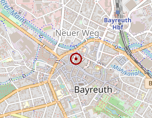 Karte: Caritas-Sozialstation Bayreuth