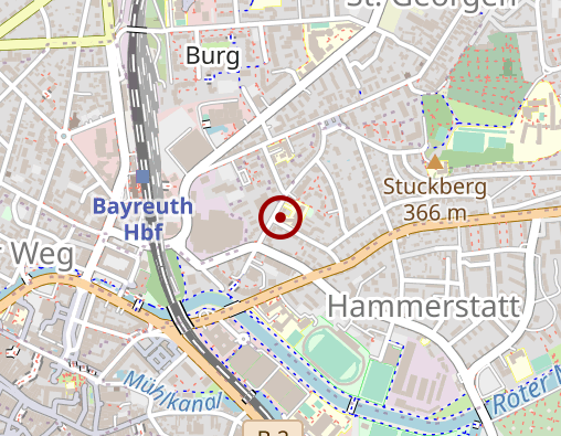 Karte: Haus am Rosepark