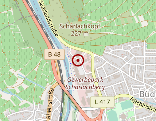 Karte: Physio Am Scharlachberg