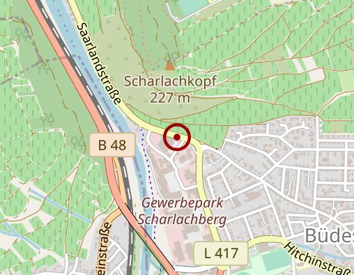 Karte: Backhaus Lüning GmbH