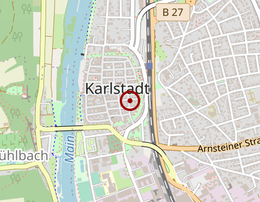 Karte: Mit Herz und Hand Sozialstation Karlstadt