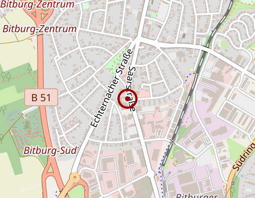 Karte: Palais Eifel gGmbH