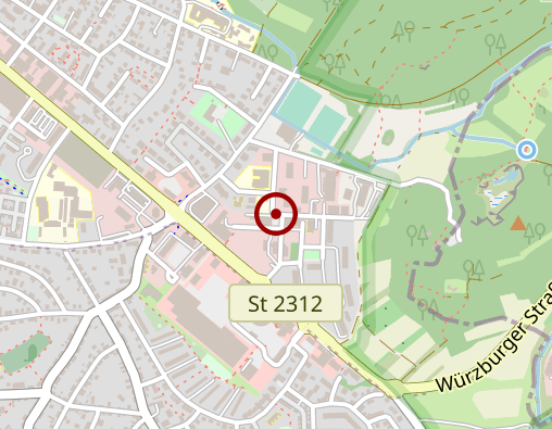 Karte: Ambulanter Dienst der Lebenshilfe Aschaffenburg e.V.