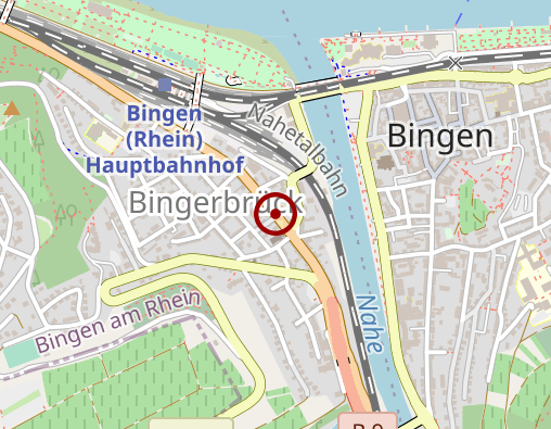 Karte: Stiftung kreuznacher diakonie Seniorenhilfe Martin-Luther-Stift