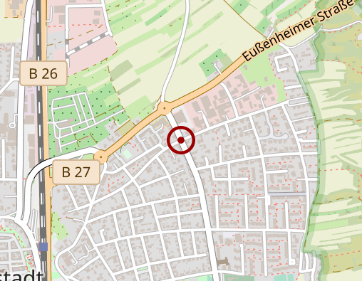 Karte: Wohnstift Andreas Bodenstein Ambulanter Dienst