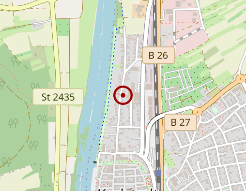 Karte: Caritas Sozialstation St. Sebastian e.V.