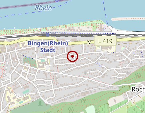 Karte: Malteser Hilfsdienst e. V. "Nachtcafe Worms"