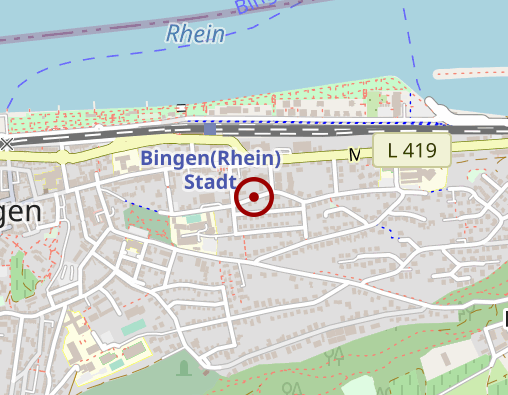 Karte: DOREAFAMILIE Bingen GmbH DOREAFAMILIE Bingen Vollstationäre Pflege