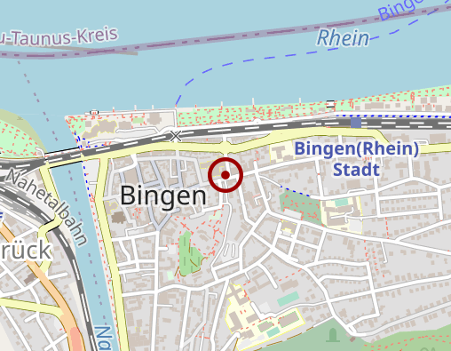Karte: Ärztliche Notfallpraxis Bingen