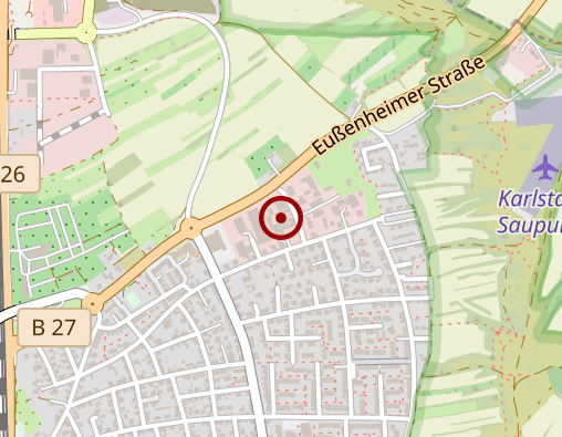 Karte: Bestattungen "Pietät" GmbH Ludwig Nicklaus & Söhne