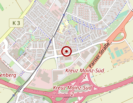 Karte: Gemeinnützige Gesellschaft für Paritätische Sozialarbeit Tagesklinik für Psychiatrie und Psychotherapie