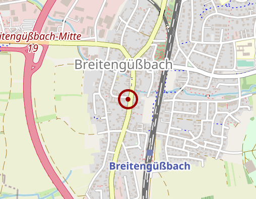 Karte: Tagespflege Breitengüßbach Inh. Sabrina Vogt