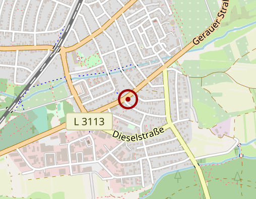 Karte: Deutsches Rotes Kreuz