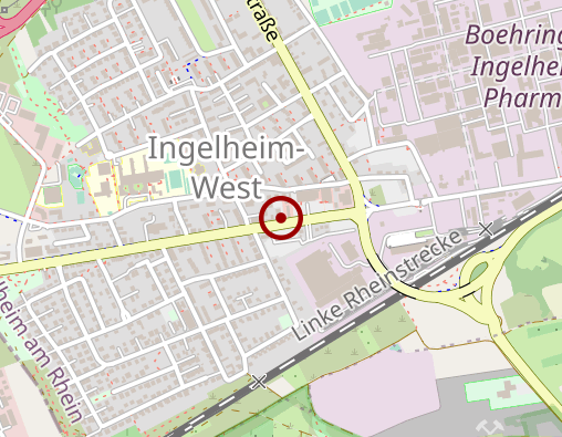 Karte: Evangelische Sozialstation Ingelheim