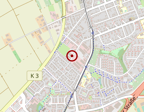 Karte: Mobiler Sozialer Dienst d. Johanniter- Unfall-Hilfe e.V.