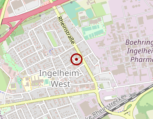 Karte: PhysioWell RheinMain