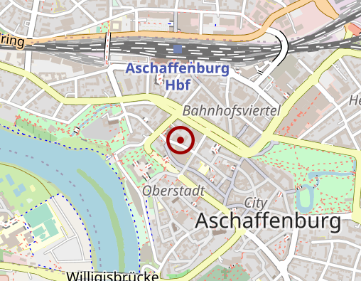 Karte: Psychosozialen Beratungsstelle für Suchtprobleme