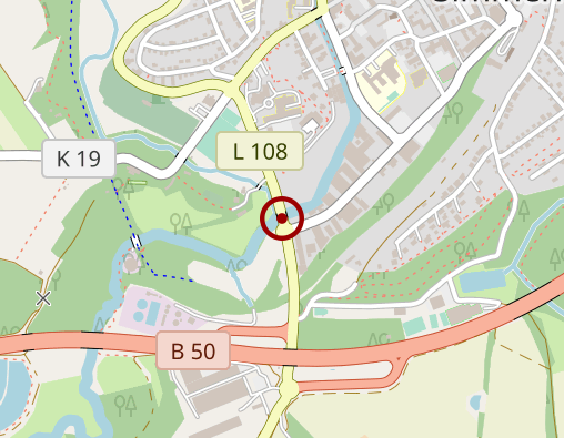 Karte: Hunsrück Klinik kreuznacher diakonie