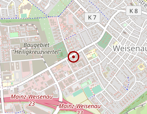 Karte: Beratungsstelle für Hörgeschädigte