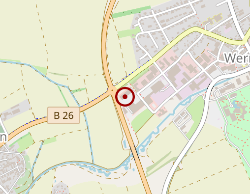 Karte: Werntal-Apotheke