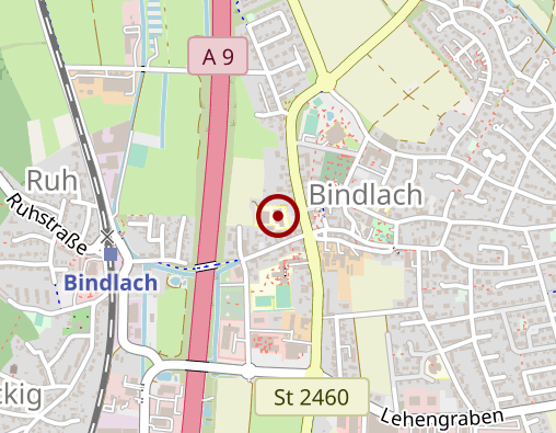 Karte: Sozialteam Senioren-Servicehaus Bindlach