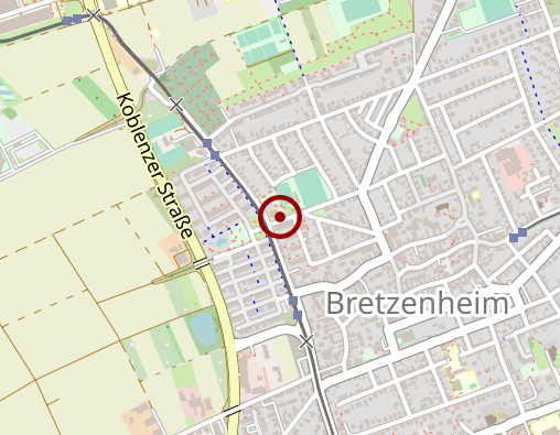 Karte: Arbeiter-Samariter-Bund Kreisverband Mainz-Bingen Tagespflege