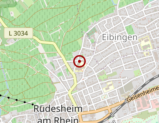 Karte: Orthopädie Rhein-Nahe Partnerschaftsgesellschaft Edinge M. und Lengsfeld M. Prof. Dr. med. und Lindner R. Dr.med., Pressel Th. Dr.med