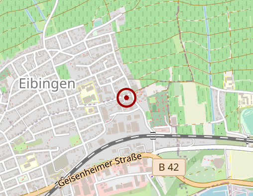 Karte: Rheingau Werkstätten Rüdesheim