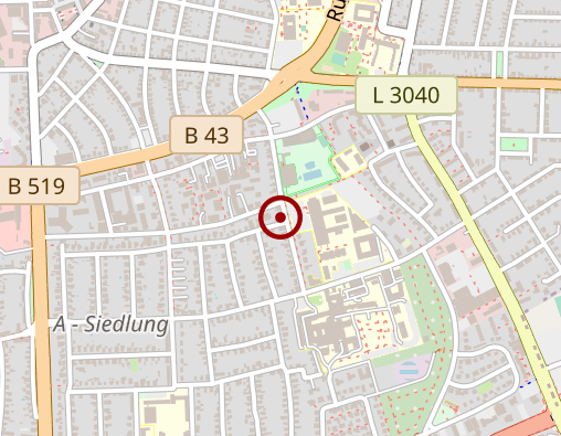 Karte: Brückweg-Apotheke