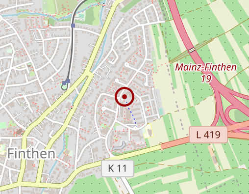 Karte: Zentrum für Betreuung und Pflege Mainz-Finthen Vollstationäre Pflege