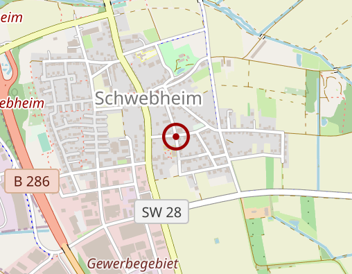 Karte: Ambulante Pflege Schwebheim