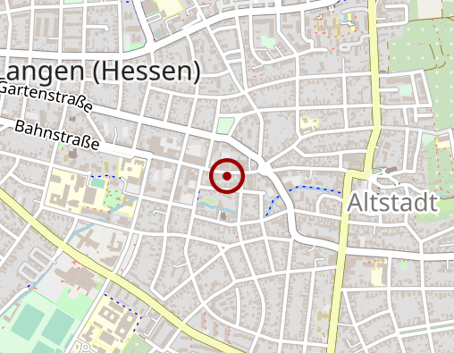 Karte: Schlüsselzentrale Langen