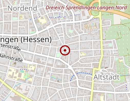 Karte: Schreiber Friedrich Dr.med. u. Langendorf Yvonne Dr.med.