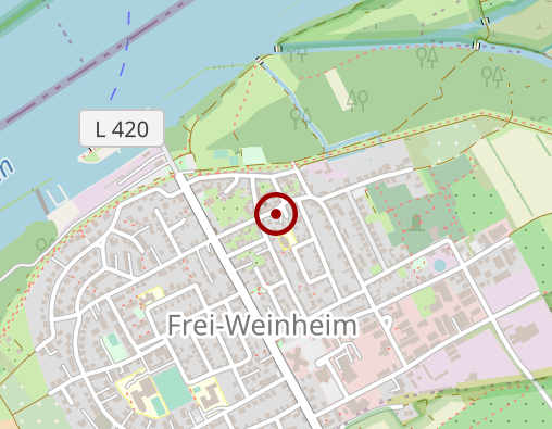 Karte: Beutel Elfriede