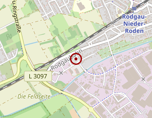 Karte: Sozialstation Rodgau gGmbH