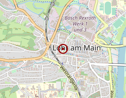 Karte: advita Pflegedienst GmbH Tagespflege Lohr am Main