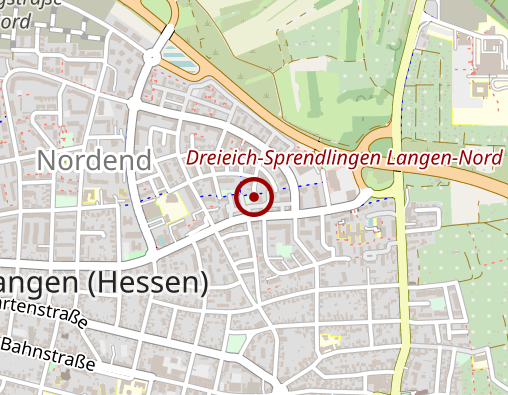 Karte: Systemische Beratung Langen