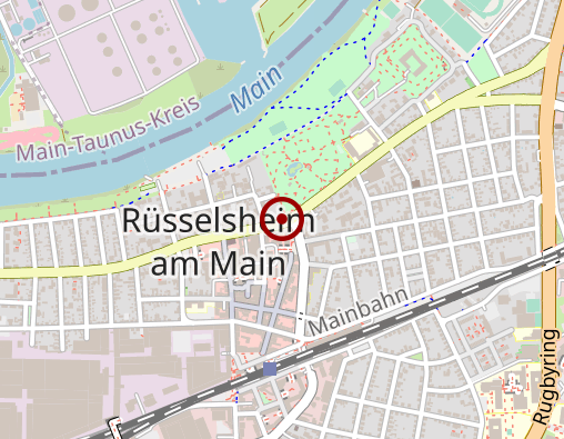 Karte: Gruppenbetreuung der Alzheimer- und Demenzkranken Gesellschaft