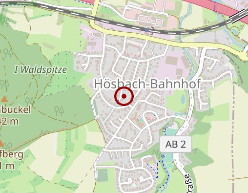 Karte: Hillenbrand Petra Praxis für Psychotherapie