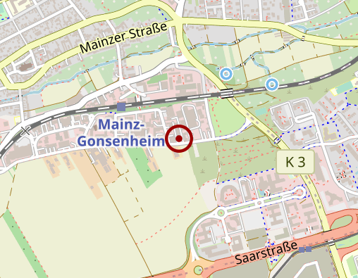 Karte: Fitness Life Gonsenheim