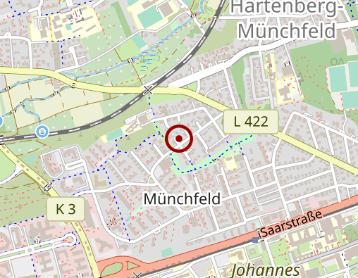 Karte: Arbeiter-Samariter-Bund Kreisverband Mainz-Bingen Tagespflege