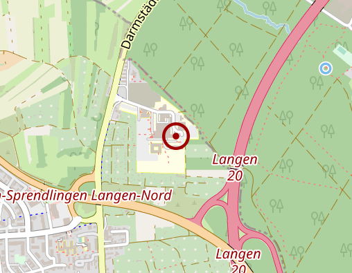 Karte: Asklepios Klinik Langen